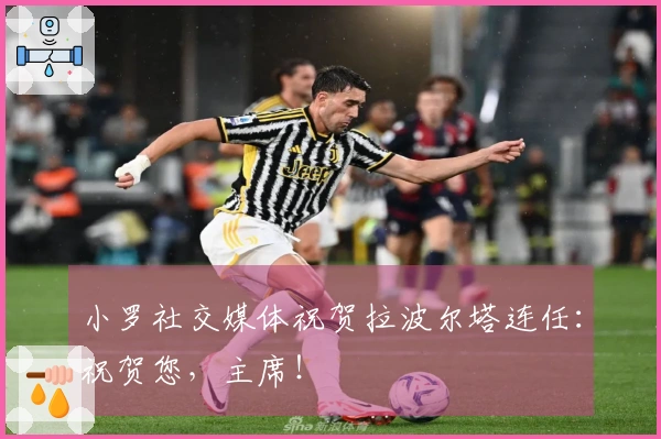 小罗社交媒体祝贺拉波尔塔连任：祝贺您，主席！