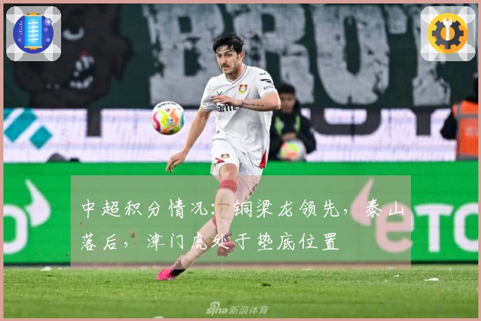 中超积分情况：铜梁龙领先，泰山落后，津门虎处于垫底位置